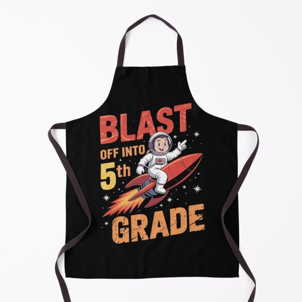 Item preview, Blast Off Into 5th Grade Back to School Space Rocket Kids designed and sold by DigitaldeligArt.
