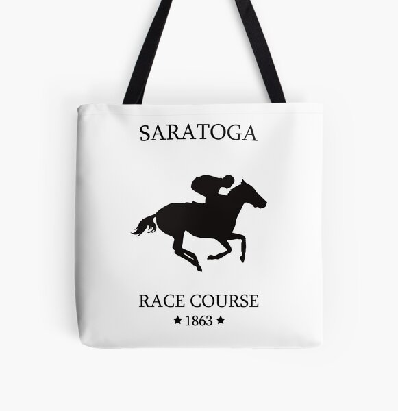 Saratoga Springs Race Course Tote Bag by maddie12omalley