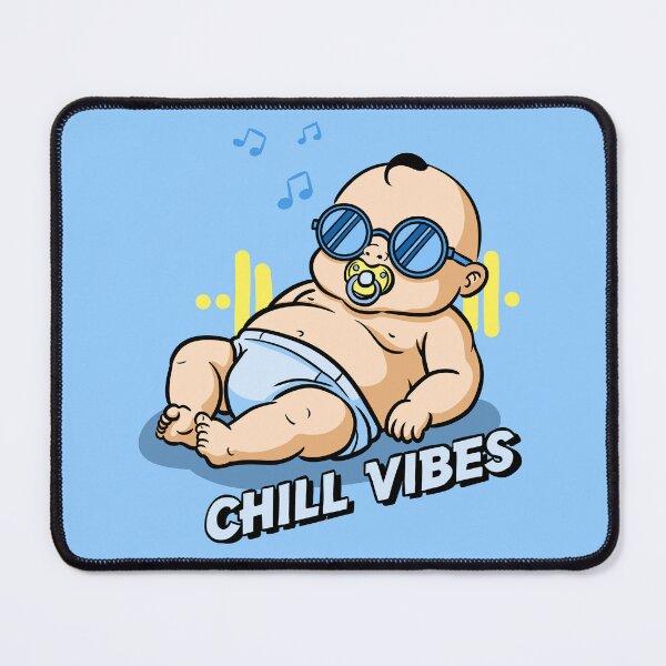 Item preview, Chill Baby Vibes – Cute Relaxed Cartoon Baby Design designed and sold by MartynaKanik.