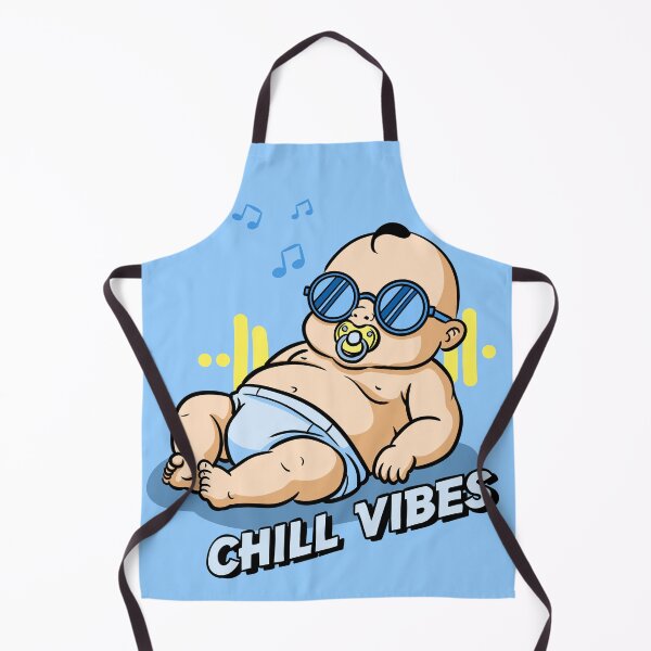 Item preview, Chill Baby Vibes – Cute Relaxed Cartoon Baby Design designed and sold by MartynaKanik.
