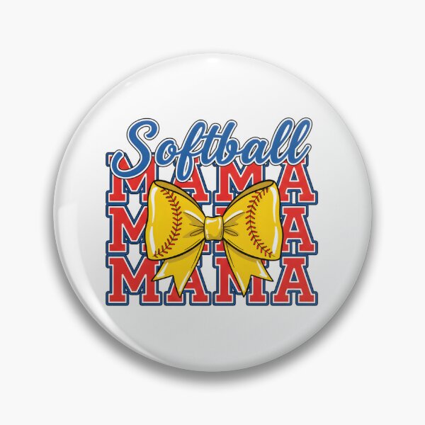 Item preview, Softball Mama, Softball, Softball Coquette Bow, Softball Game Day, Softball Mom, Softball Design designed and sold by DesignDenDo ⭐⭐⭐⭐⭐.