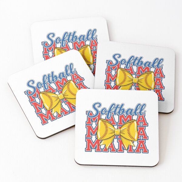 Item preview, Softball Mama, Softball, Softball Coquette Bow, Softball Game Day, Softball Mom, Softball Design designed and sold by DesignDenDo ⭐⭐⭐⭐⭐.