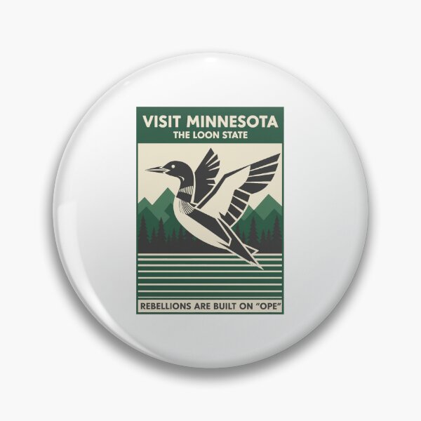 Item preview, Rebel Loon Rise of the Loon – Geometric Minnesota Wildlife Art designed and sold by C3J7.