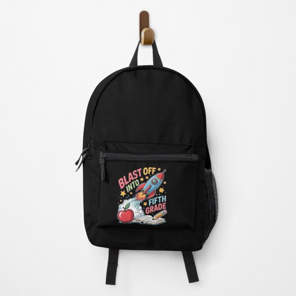 Item preview, Blast Off Into 5th Grade First Day Of Fifth Grade Teacher designed and sold by DigitaldeligArt.
