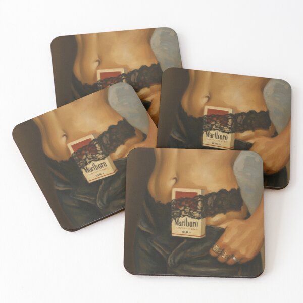 Item preview, Vintage Cigarette Western Poster Print–Retro Marlboro-Inspired Art Vintage Model Bikini Poster–Western Americana Wall Art–Retro Poster Decor designed and sold by Lacyy86.