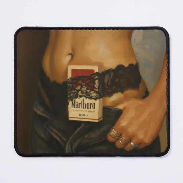 Item preview, Vintage Cigarette Western Poster Print–Retro Marlboro-Inspired Art Vintage Model Bikini Poster–Western Americana Wall Art–Retro Poster Decor designed and sold by Lacyy86.