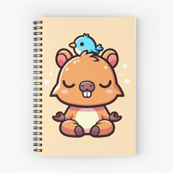 Item preview, Zen Capybara Meditating - Funny Relaxed Animal designed and sold by GREENZ0NE.