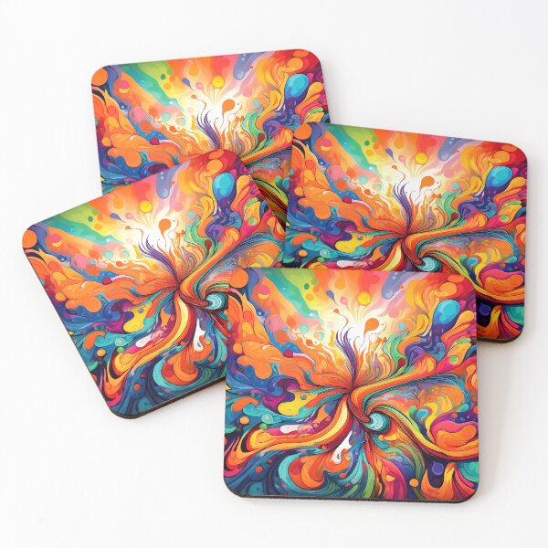 Item preview, Colorful Wallcovering Tapestry, duvet cover, throw blanket, shower curtain designed and sold by CharlottePlaceArt.