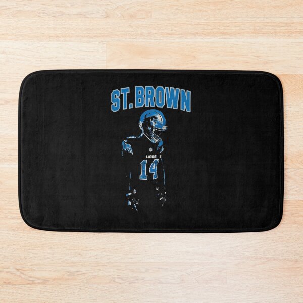 Item preview, Amon-Ra St. Brown Detroit Lions Football Design designed and sold by TheArtOfCar.