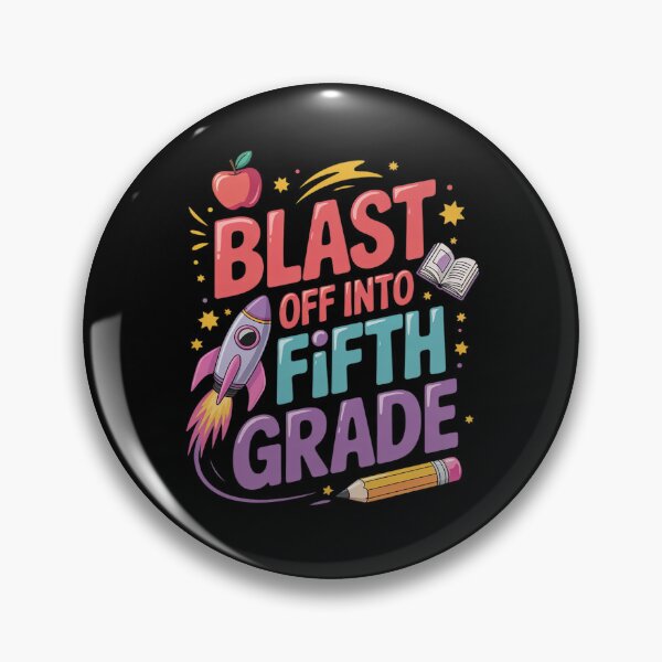 Item preview, Blast Off Into 5th Grade First Day Of Fifth Grade designed and sold by DigitaldeligArt.