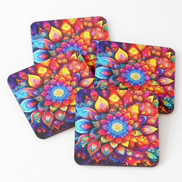 Item preview, Colorful Wallcovering Tapestry, duvet cover, throw blanket, shower curtain designed and sold by CharlottePlaceArt.