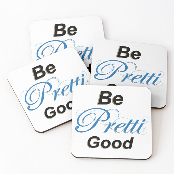 Item preview, Be Pretti Good – Aesthetic Self-Love Quote designed and sold by GoWolf.