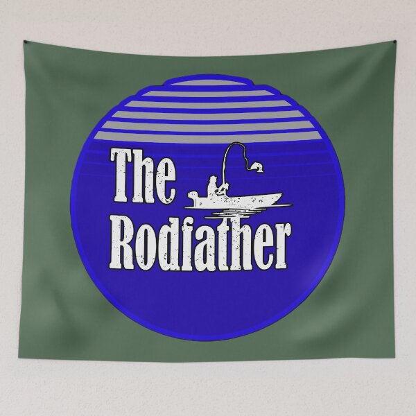 Item preview, The Rodfather Funny Fishing Quote designed and sold by Lovemountain.