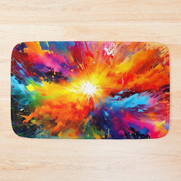 Item preview, Colorful Wallcovering Tapestry, duvet cover, throw blanket, shower curtain designed and sold by CharlottePlaceArt.
