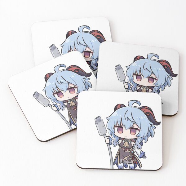 Item preview, Chibi Ganyu Genshin Impact Unplugs Charger designed and sold by KomiArts.