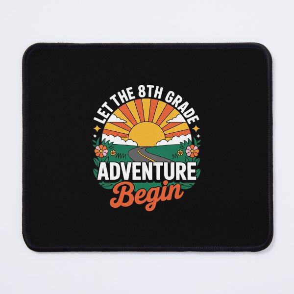 Item preview, Let the 8th Grade Adventure Begin Back To School  designed and sold by MarkLeedsArt.