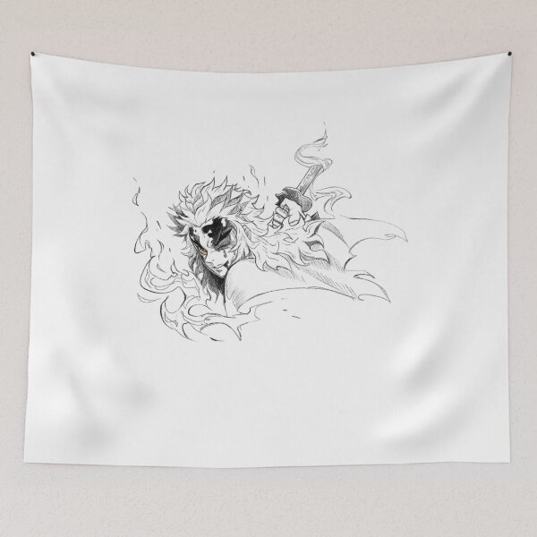 Item preview, burning spirit warrior designed and sold by thelovedread.
