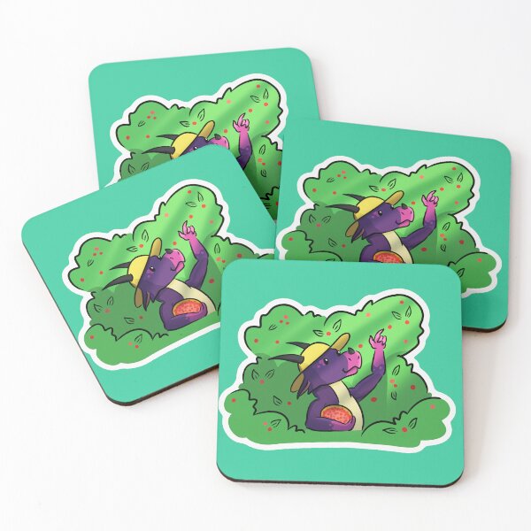 Item preview, Dragon Picking Berries designed and sold by Addi Does Art.