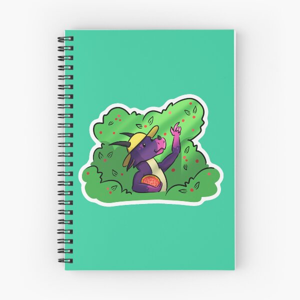 Item preview, Dragon Picking Berries designed and sold by Addi Does Art.