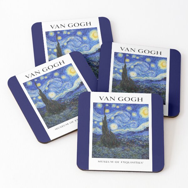 Item preview, Vincent van Gogh Starry night painting restored designed and sold by LuluLeb.