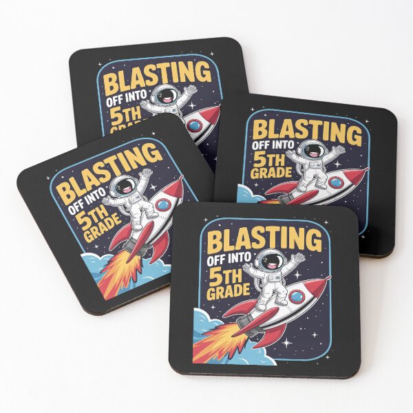 Item preview, Blasting Off Into 5th Grade Back to School Dabbing Astronaut designed and sold by DigitaldeligArt.