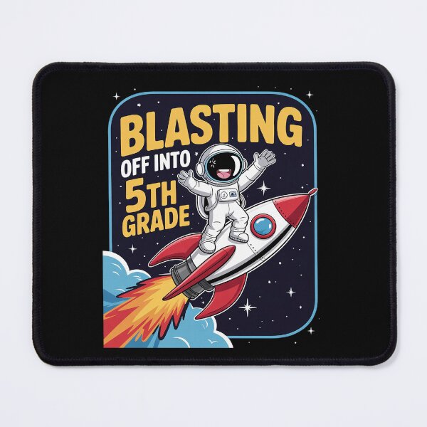 Item preview, Blasting Off Into 5th Grade Back to School Dabbing Astronaut designed and sold by DigitaldeligArt.