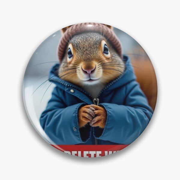 Item preview, The WInter Squirrel designed and sold by muddiver.