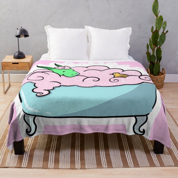 Item preview, Dragon in the Bubble Bath designed and sold by Addi Does Art.