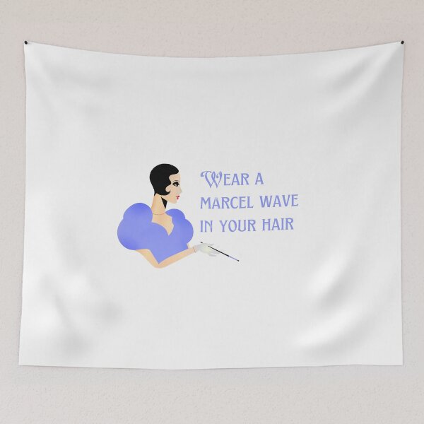 Item preview, Wear a Marcel wave in your hair designed and sold by ABitOnTheSide.