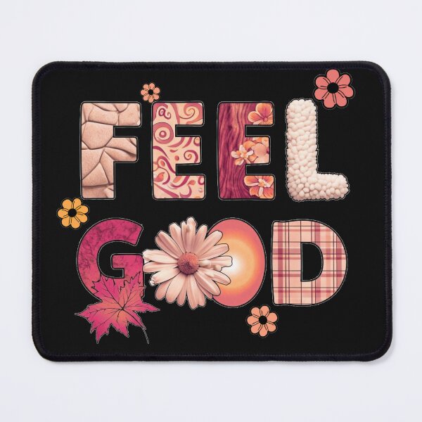 Item preview, FEEL GOOD - patterned bold font designed and sold by Stefrait-7.
