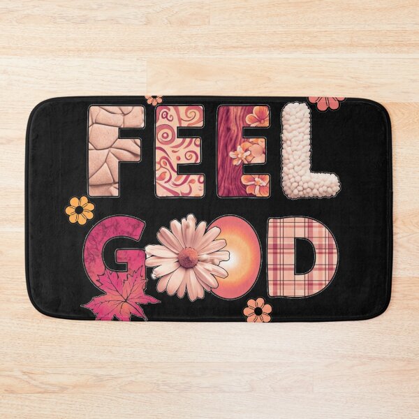 Item preview, FEEL GOOD - patterned bold font designed and sold by Stefrait-7.
