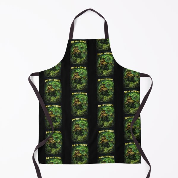 Item preview, Run Fer the Border – Celtic Marsh Monster Poster designed and sold by MACodDesigns.