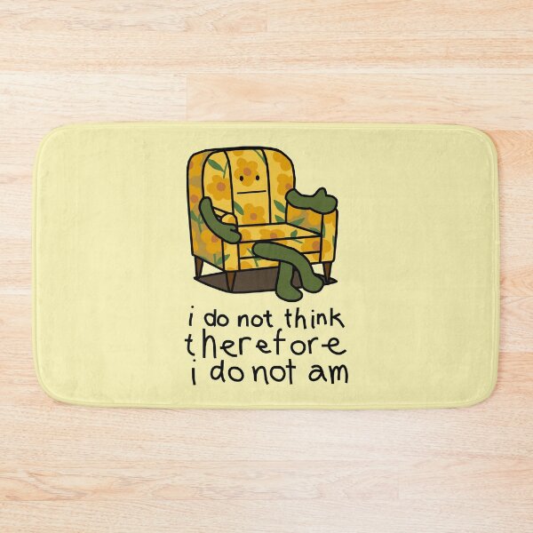 Item preview, Absurdist Humor I Do Not Think Therefore I Do Not Am designed and sold by ellenhenry.