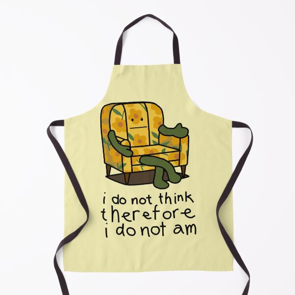 Item preview, Absurdist Humor I Do Not Think Therefore I Do Not Am designed and sold by ellenhenry.