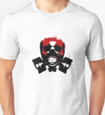 skull isolated radioactivity Unisex T-Shirt