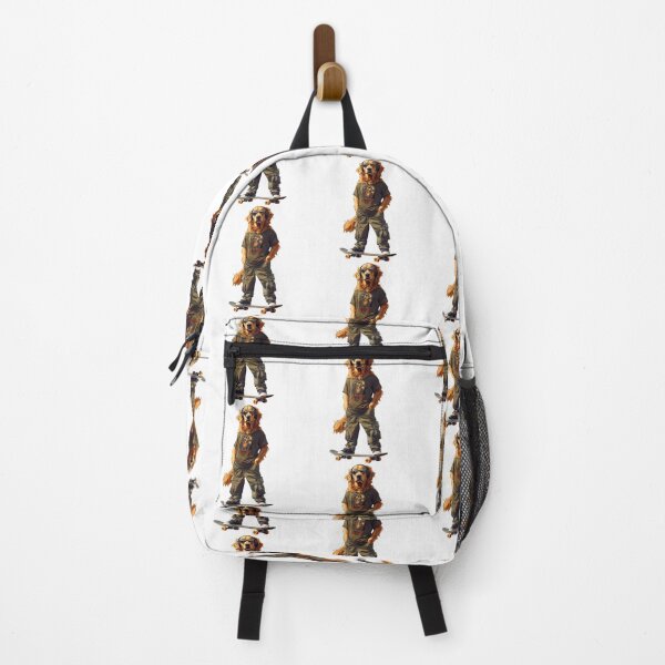 Item preview, Cool Dog Skateboarder – Urban Street Style Skateboarding Dog Art designed and sold by LazyButGenius.