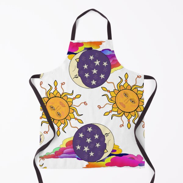 Item preview, Retro Celestial Sun Moon and Stars designed and sold by Artondra Hall.