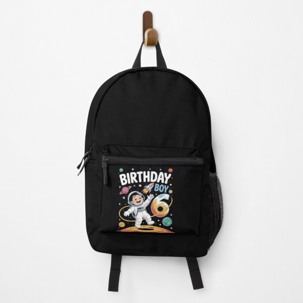 Item preview, Boys 6th Birthday Astronaut Space Planets Six Years old designed and sold by DigitaldeligArt.