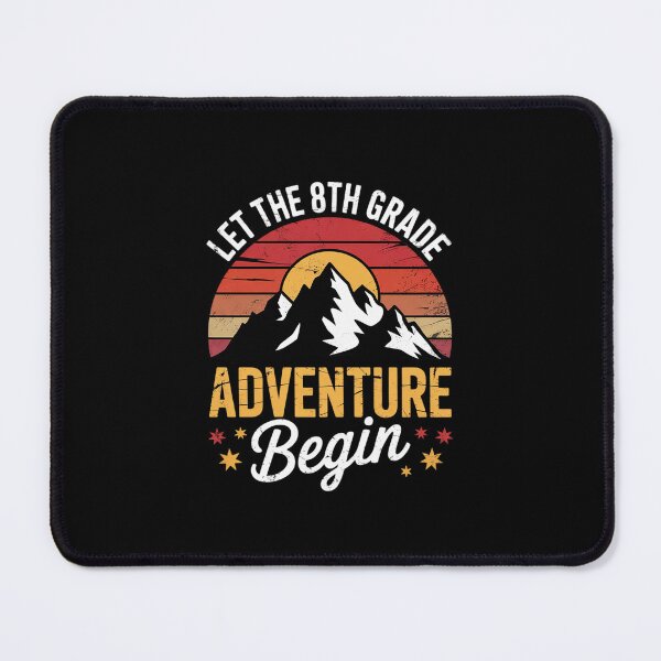 Item preview, Let The 8th Grade Adventure Begin Back To School Teachers Men Women Kids designed and sold by MarkLeedsArt.