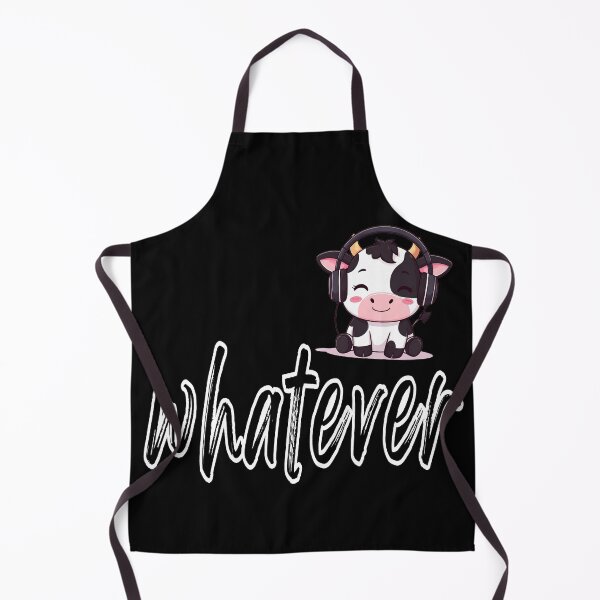 Item preview, Whatever - your rules, cow with headphones designed and sold by LiskoDesign.