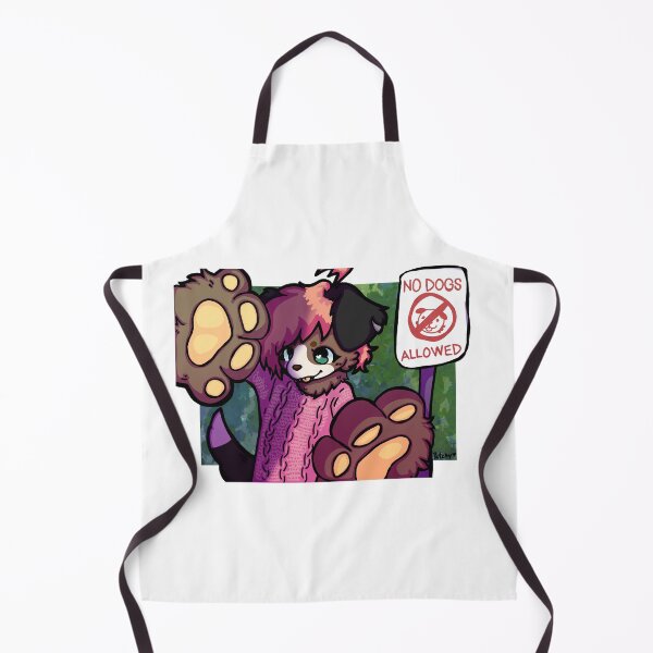 Item preview, No Dogs Allowed designed and sold by PatchyLaCow.