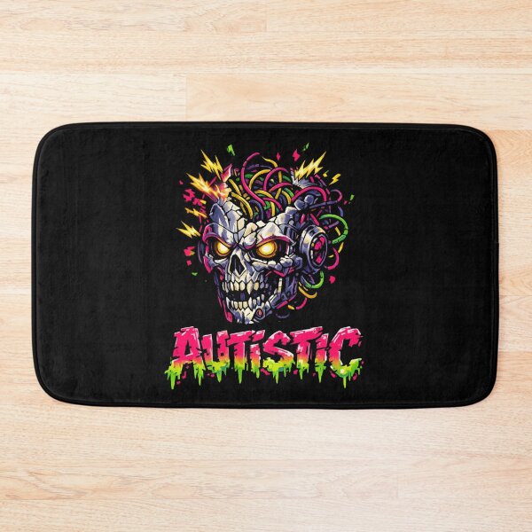 Item preview, Autistic – Electric Abstract Neurodiversity designed and sold by SidTastic .
