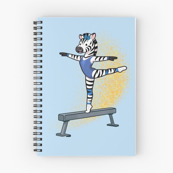 Item preview, Balance Beam Zebra – Strength with Hypermobility designed and sold by ZebraDazzleDesigns.