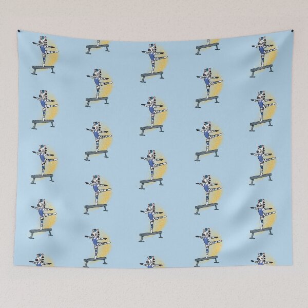 Item preview, Balance Beam Zebra – Strength with Hypermobility designed and sold by ZebraDazzleDesigns.