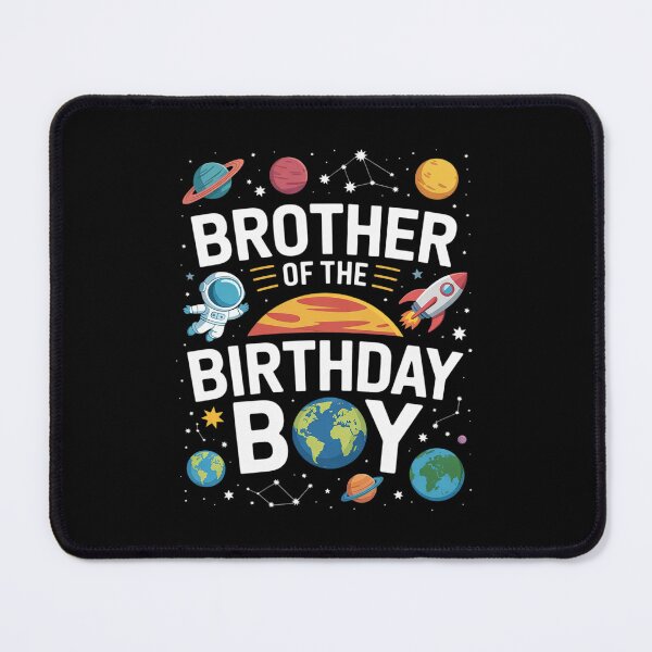 Item preview, Brother Of The Birthday Boy Astronaut Family Space Planets designed and sold by DigitaldeligArt.