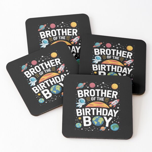 Item preview, Brother Of The Birthday Boy Astronaut Family Space Planets designed and sold by DigitaldeligArt.