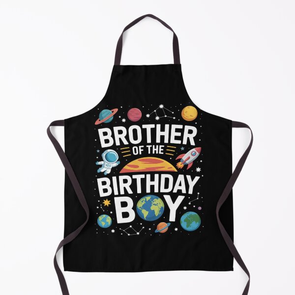 Item preview, Brother Of The Birthday Boy Astronaut Family Space Planets designed and sold by DigitaldeligArt.