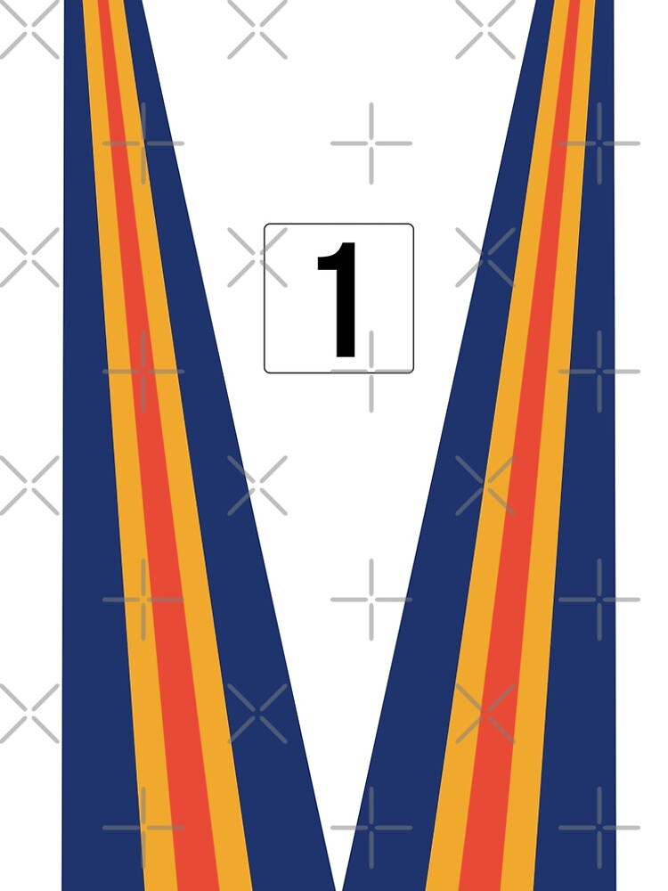 Thumbnail 5 of 5, A-Line Dress, Iconic Rally Racing Livery designed and sold by ApexFibers.