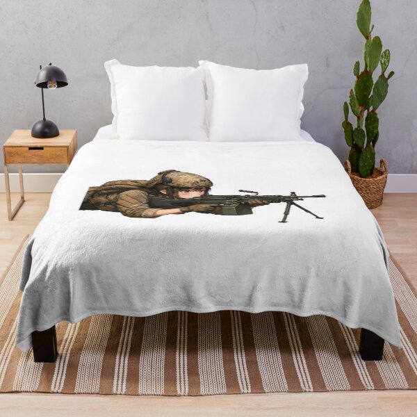 Item preview, Machine Gun Girl designed and sold by RAWLIFEGRAPHIC.
