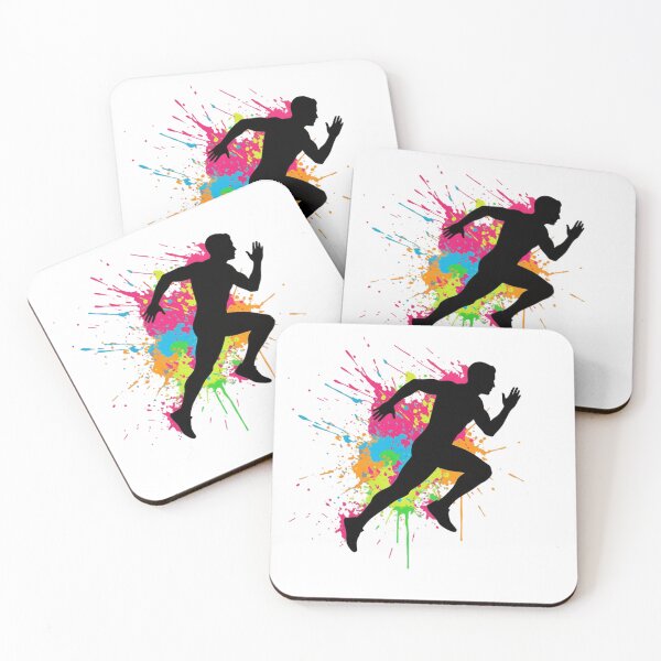 Item preview, Running Athlete Marathon Sprint Fitness Sports designed and sold by salmzouriart.